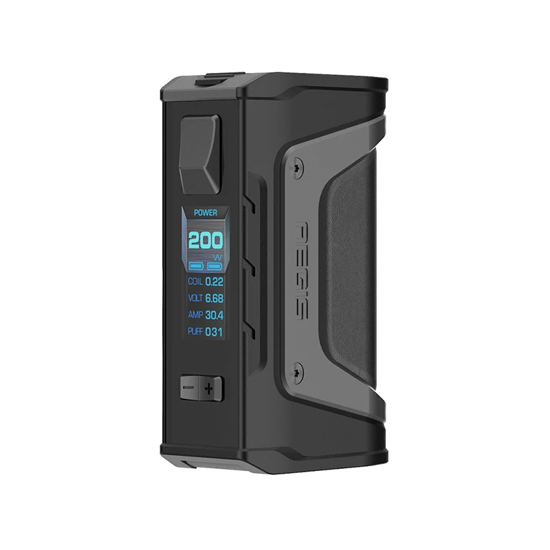 2 шт./партия GeekVape Aegis mod aegis Legend 200 Вт TC Box MOD питание от двух 18650 батарей e сигареты без батареи для zeus rta blitzen