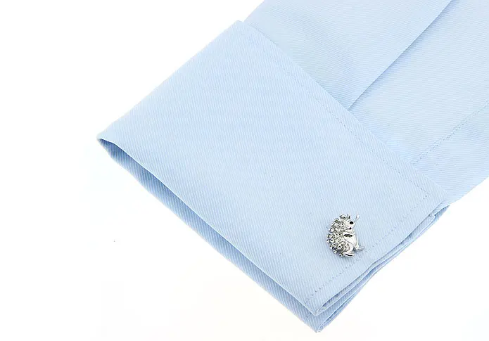 Мужские свадебные запонки новинка редкий причудливый еж и чистая ткань 210058|cloth