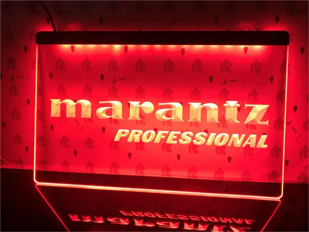 K074- Marantz профессиональный светодиодный световой знак для аудиотеатра | Дом и сад