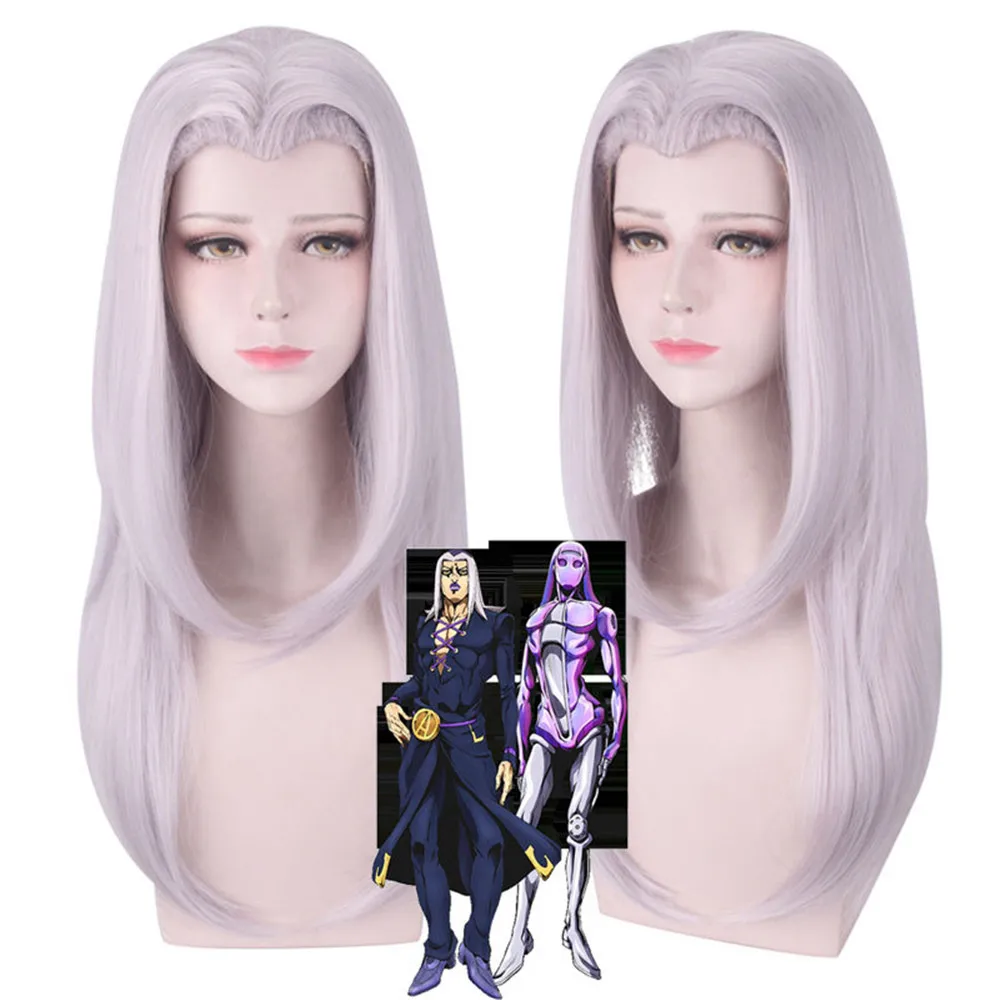 Парик для косплея абацио из аниме Невероятные приключения Джоджо |