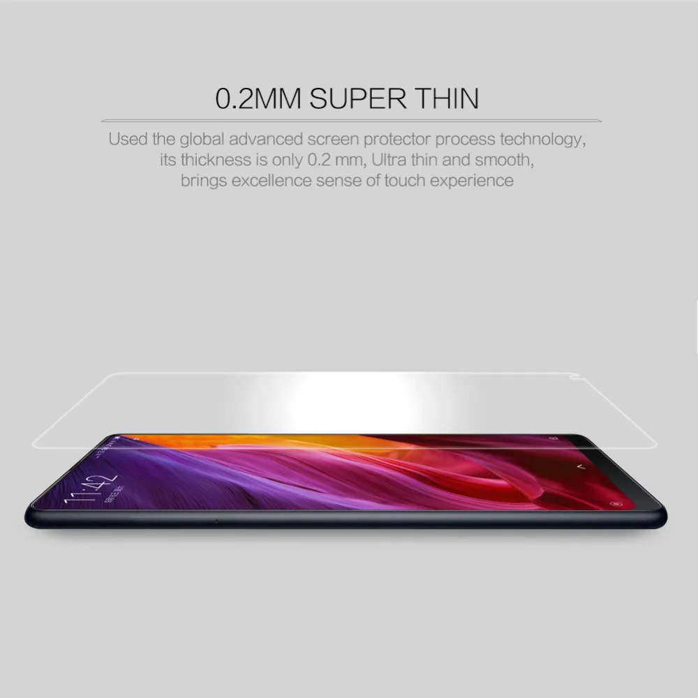 Nillkin Xiaomi Mi MIX 2 закаленное стекло стеклянная пленка Amazing H + Pro 0 мм Защита экрана для