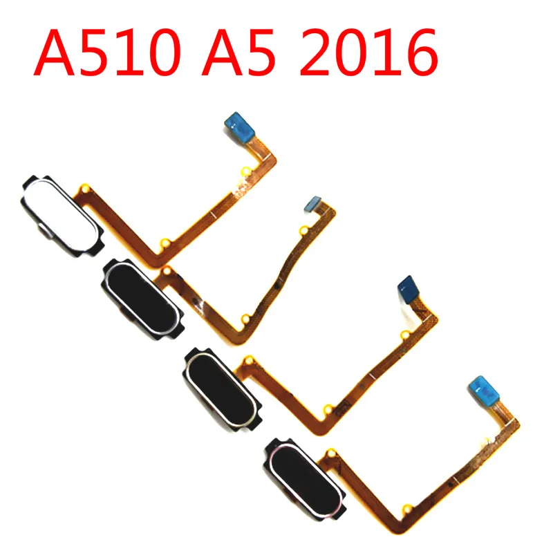 Запасная часть кнопка Home датчик отпечатков пальцев гибкий кабель для Samsung Galaxy A7 A5