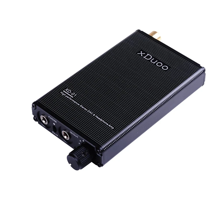 XDUOO портативный коаксиальный усилитель для наушников 24 бит/192 кГц USB