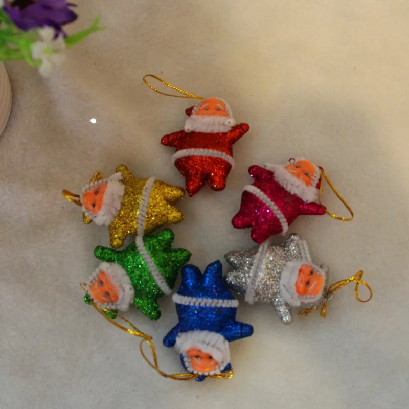 6 шт./лот вечерние подвесные украшения для дома на рождественскую елку