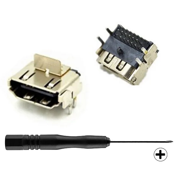 Оригинальная Замена Ремонт Запчасти HDMI слот Разъем Порта + Крест Отвертка Для PS3