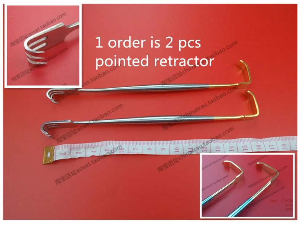 2 шт. медицинский ортопедический инструмент из нержавеющей стали с двойной