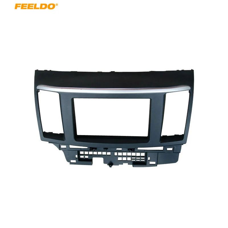 FEELDO 2Din фасция для Mitsubishi Lancer Fortis Радио DVD стерео панель приборная Монтажная
