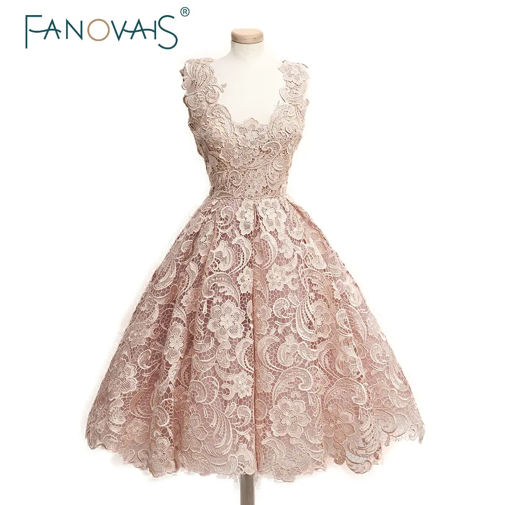 Vestido De Novia Robe de Mariage Короткие свадебные платья длиной до середины икры милые свадебные платья с поясами кружевные свадебные платья