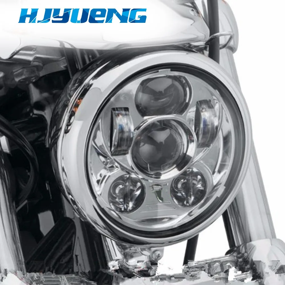 Дневные ходовые огни для Dyna Street Bob Harleys Breakout sportster 883 XL 1200 Оригинал 5 3/4 проектор