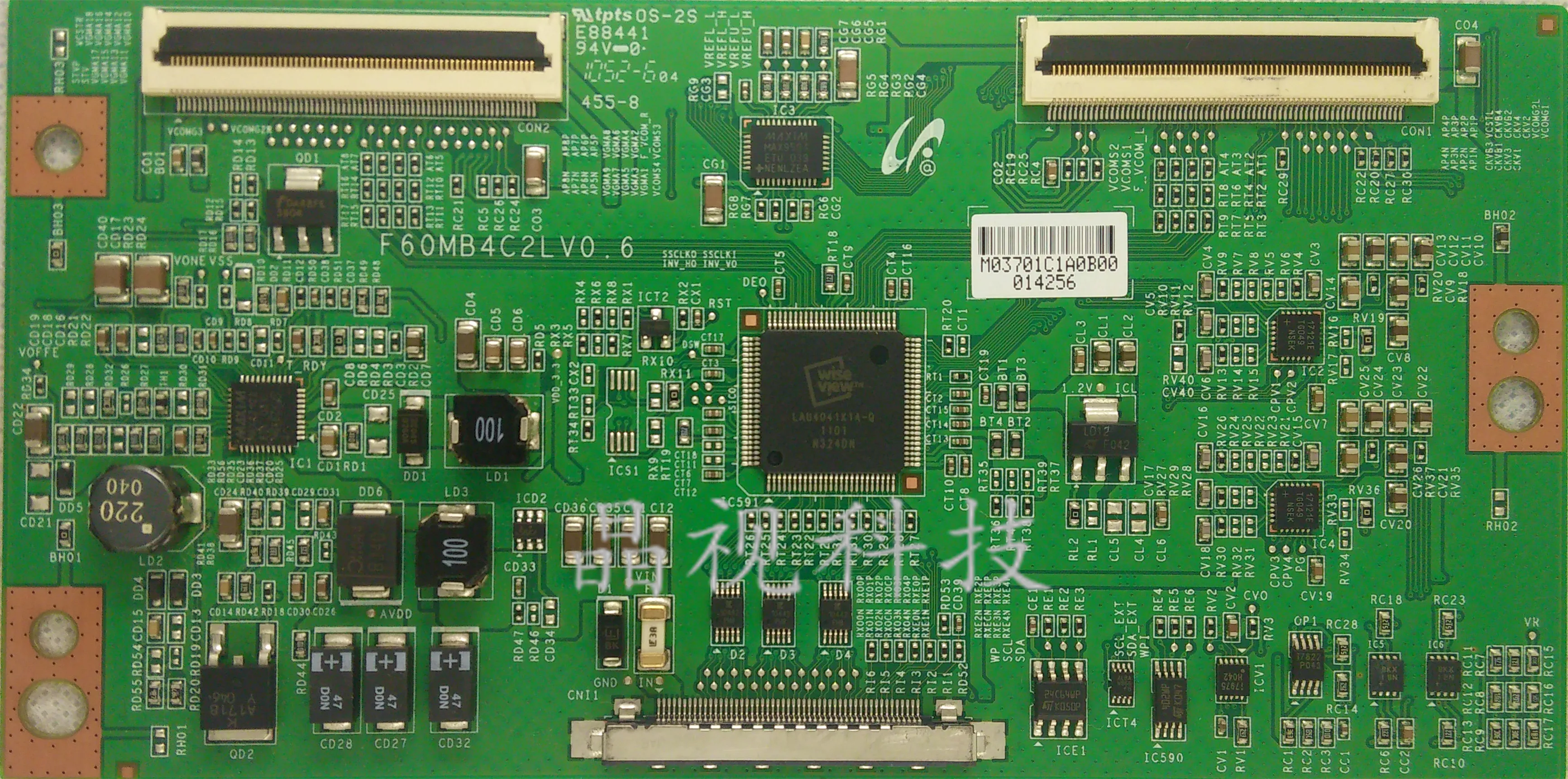 Логическая плата для электронной схемы F60MB4C2LV0.6 samgsung LA40C530F1R логическая экран