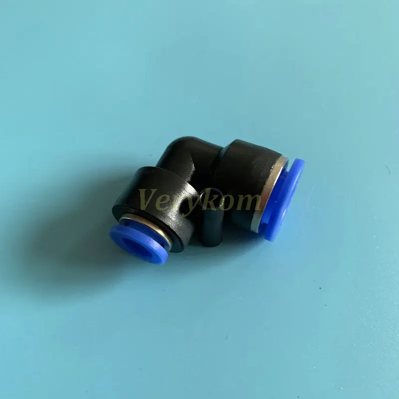 10pcs Pneumatic Unequal Elbow Union 6MM 8MM To 10MM 12MM Reducer One-touch Push In Plastic Air Fitting Connector 8-6 10-6 10-8 |