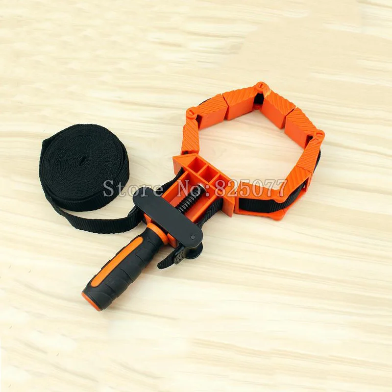 Многофункциональный зажим для деревообработки регулируемый ленточный