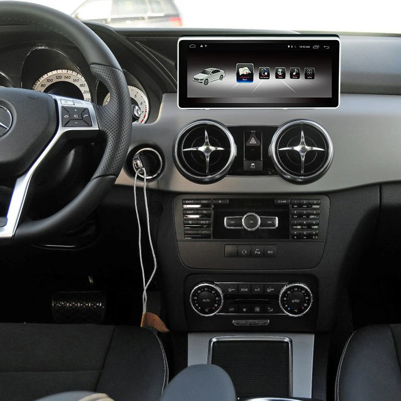 Автомобильный Радио мультимедийный плеер Android 7 1 10 25 &quot4G + 64G навигатор для Benz GLK 2013
