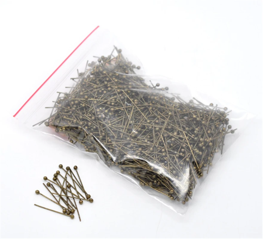 DoreenBeads 1000 бронзовый тон шариковая головка шпильки 20 мм x 0 5 результаты (B10338) yiwu|jewelry