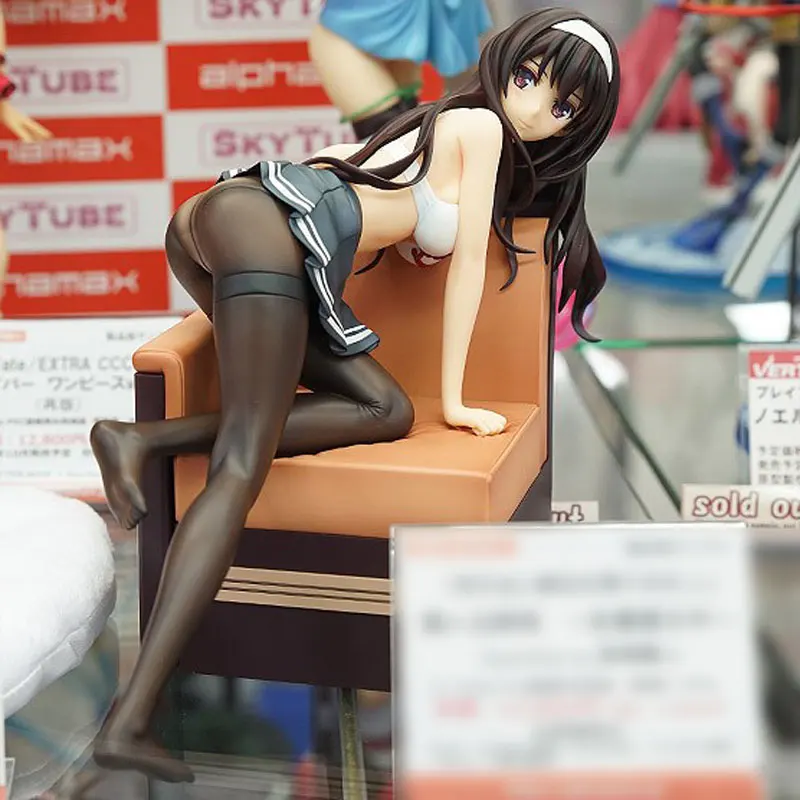 18 5 см ПВХ японское аниме сексуальный saenai heroine no sodate kata Kasumigaoka Utaha диванная экшн