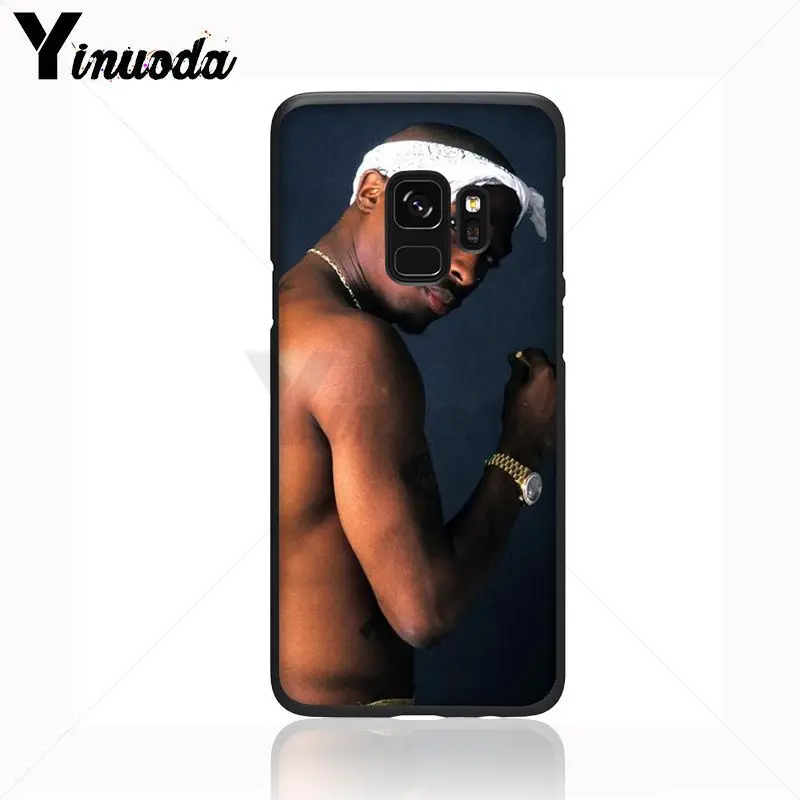 Yinuoda 2Pac для телефона с изображением Тупака пользовательские фото мягкий чехол