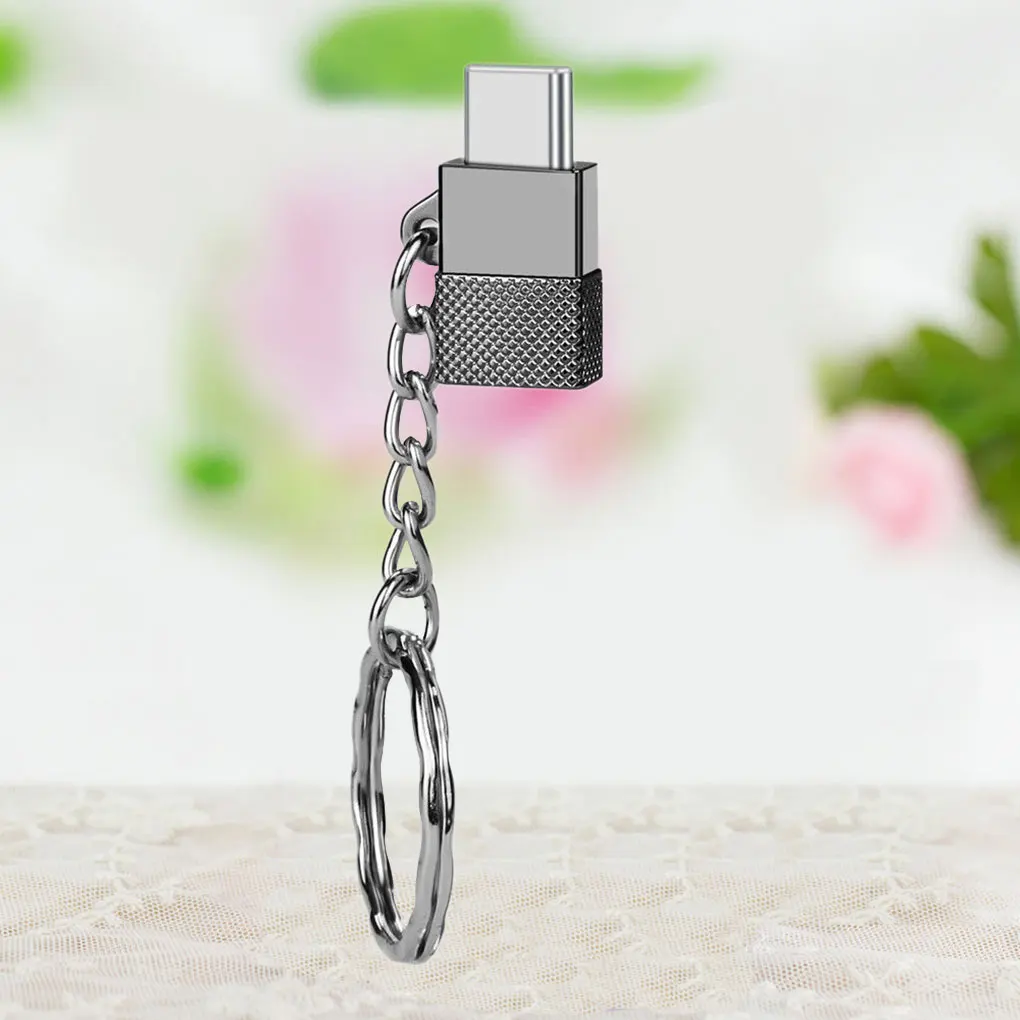 Мини-смартфон Micro USB порт для type-c порт адаптер type c для Usb-c Usbc конвертер цинк конвертер сплавов брелок