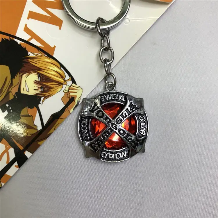 Модное ювелирное ожерелье kateyo Hitman Reborn Sawada Tsunayoshi аниме косплей брелок Vongola для мужчин wo мужчин детский подарок - Цвет: E
