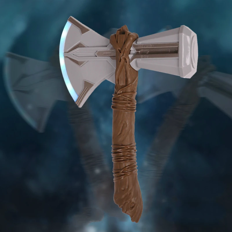 Звуковая вспышка Тор Топор молот Stormbreaker детские игрушки оружие для косплея роль