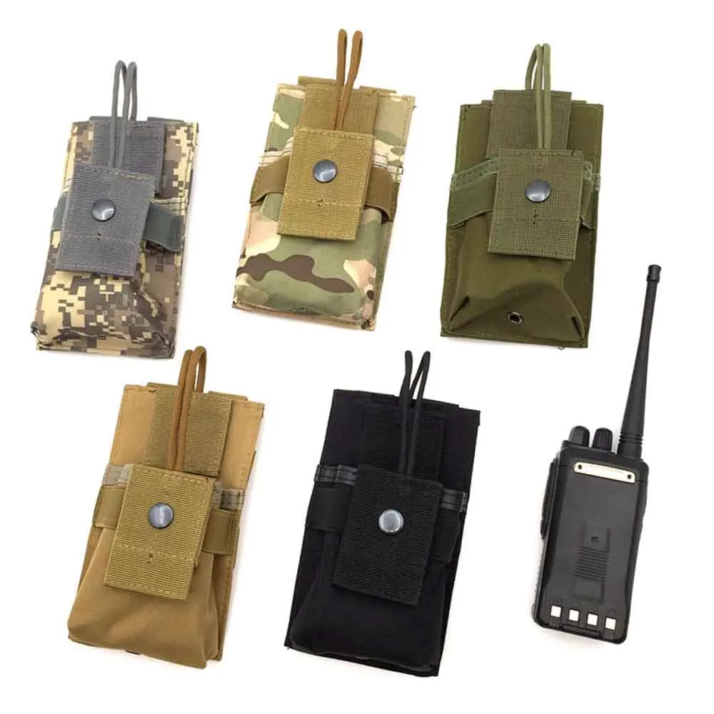 Тактическая поясная Сумка Molle для раций сумка повседневного использования