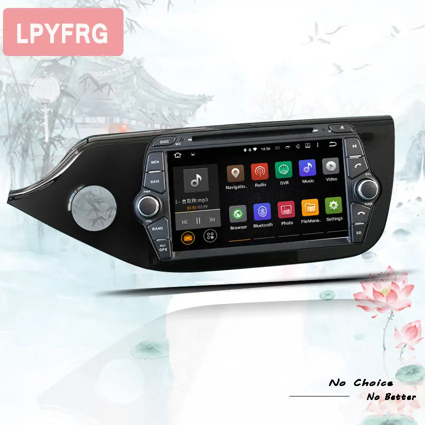 Автомобильный DVD плеер 8 ядер android 10 0 для Kia Ceed 2013 2014 2015 2016 стерео BT Wi Fi радио RDS GPS