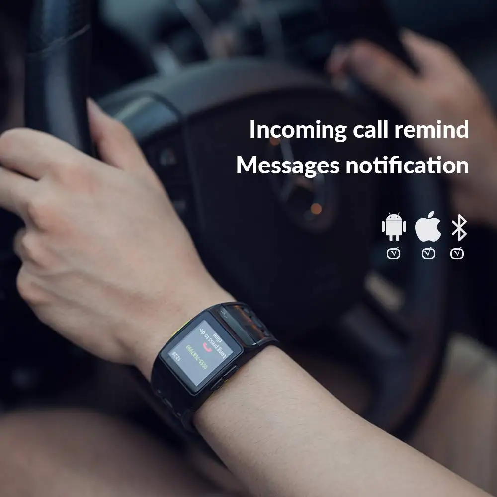 KENCOOL BR1 GPS спортивные часы Смарт Bluetooth Strava цветной экран наручные для мужчин и
