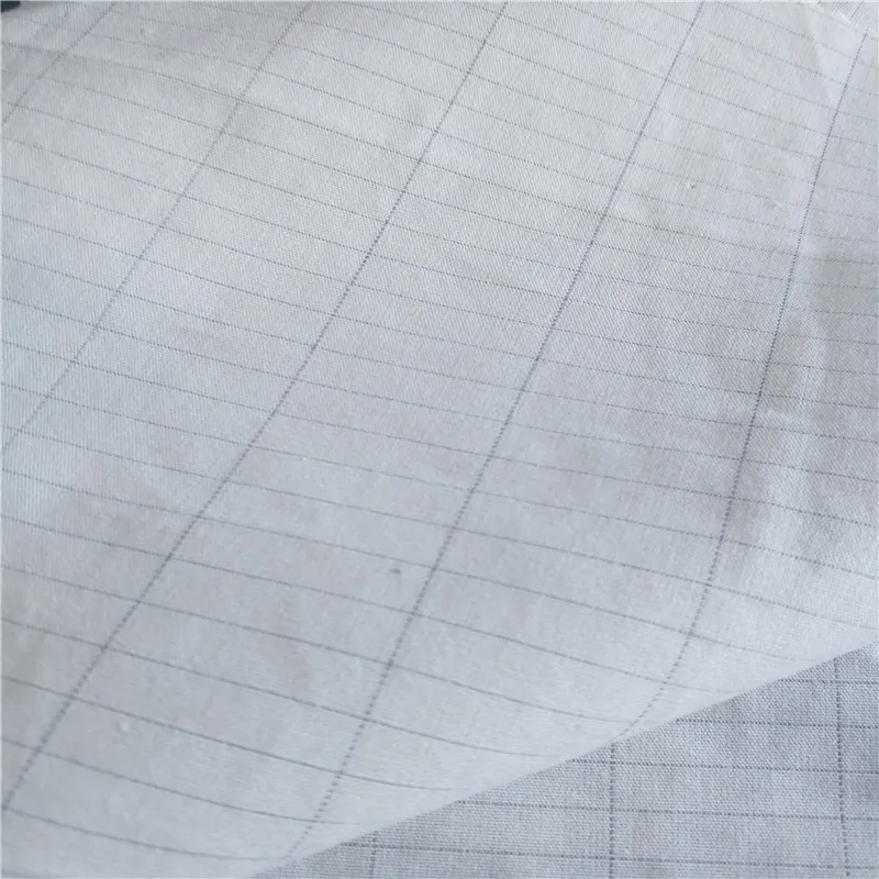 5% серебро 95% хлопок Серебряный заземляющий лист ткань для земли|shielding fabric|conductive