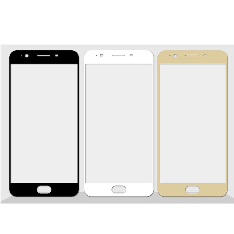 3D закаленное стекло для OPPO F1S A59 Полное покрытие экрана Взрывозащищенная защитная