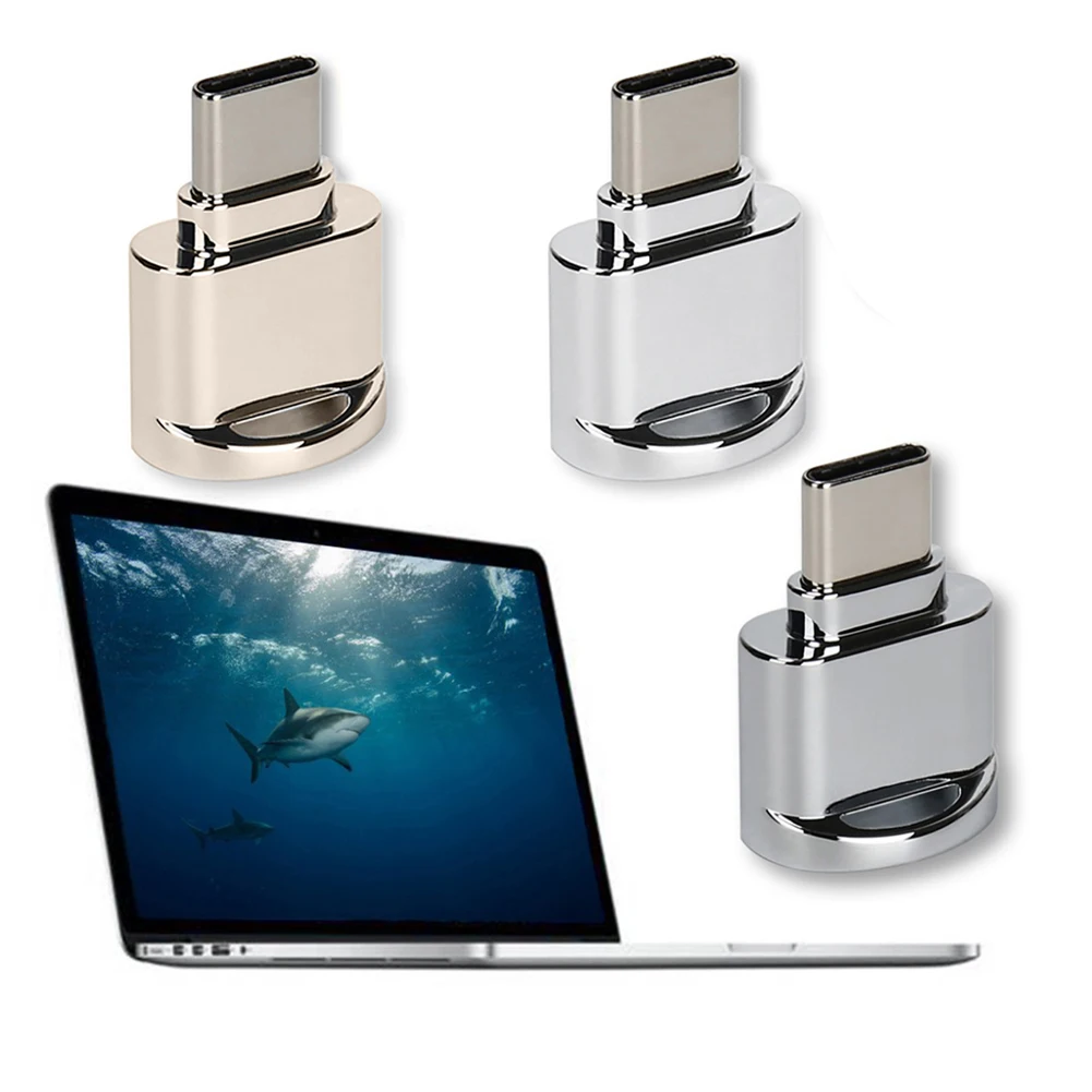 Тип C микро конвертер OTG адаптер Портативный USB 3,1 к type-C адаптер USB к с TF SD карт памяти ридер