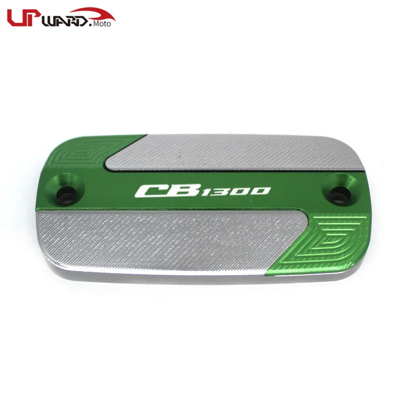 1 pcs of Green Для HONDA CB 1300 CB1300 1997- мотоцикл передний тормозной цилиндр сцепления крышка бачка с логотипом - Цвет: 1 pcs of Green