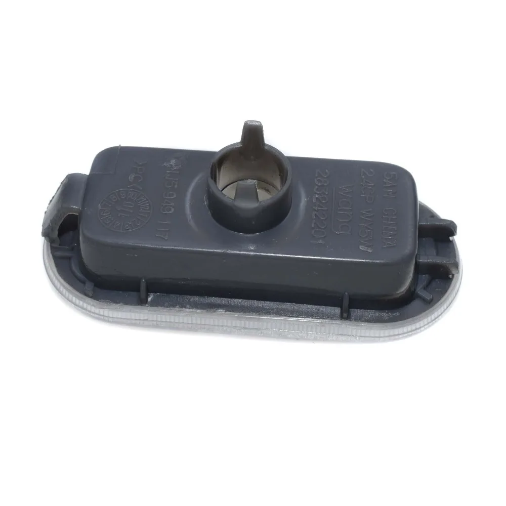 ISANCE прозрачная линза Боковой габаритный фонарь Крышка лампы две стороны 1J0949117