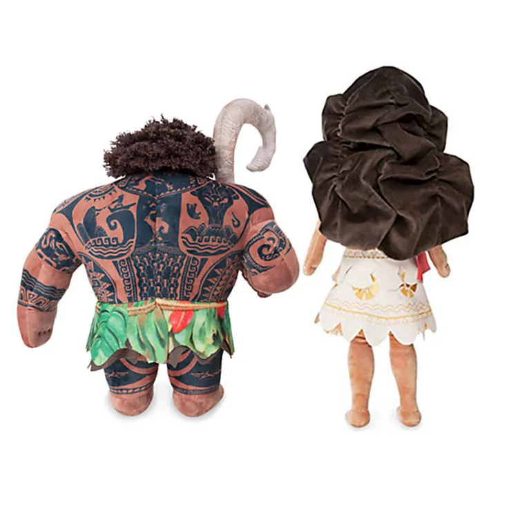 Moana Princess Maui Chief плюшевая игрушка милая мягкая плюшевая кукла игрушки Рождественский подарок для детей