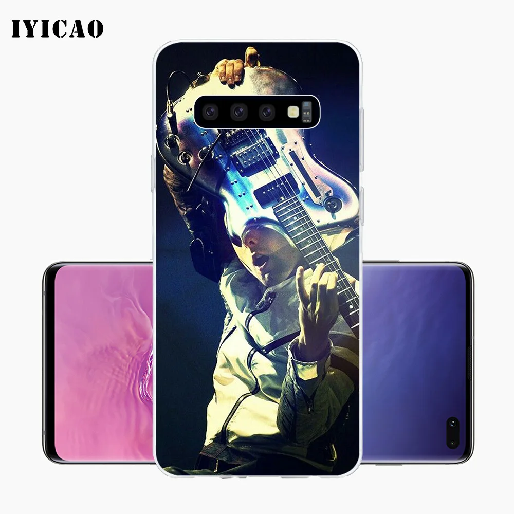 IYICAO Muse Band Мягкий силиконовый чехол для телефона Samsung Galaxy S10e S10 S9 S8 Plus S7 Edge TPU |