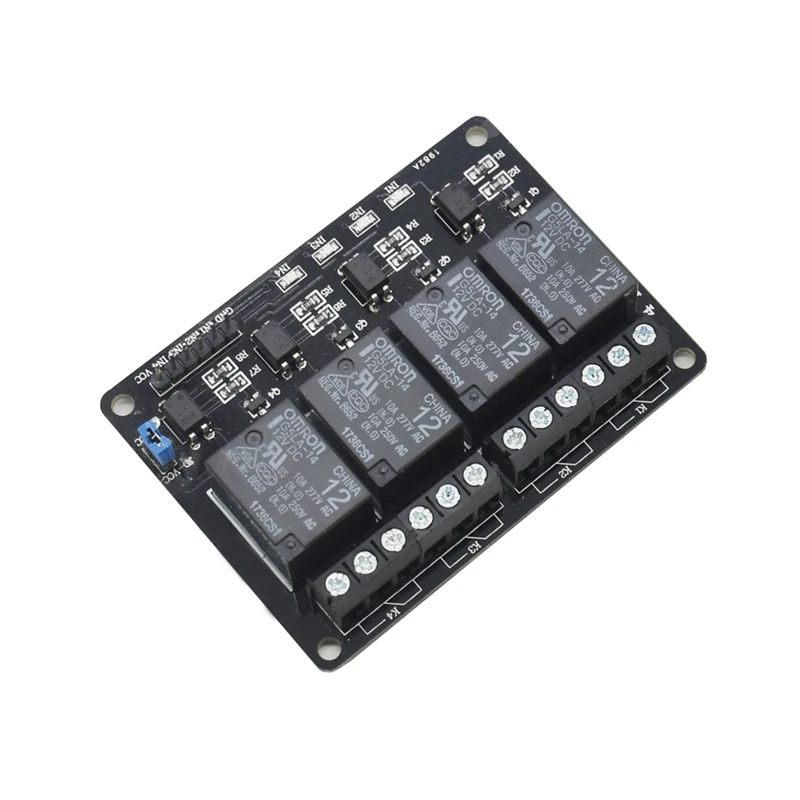 Hot TTKK 4 Channel 12V Relay Module Optocoupler Protection Power Supply For Arduino Pic Dsp | Электроника