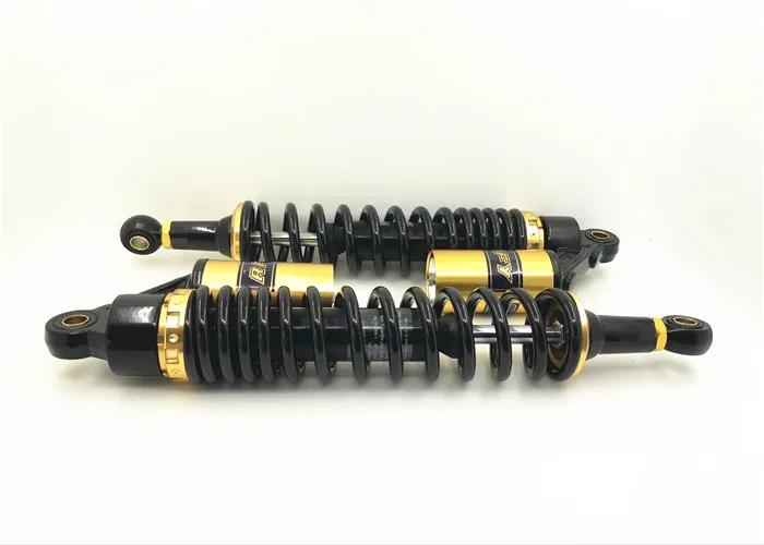 

new universal 375mm/380mm/390mm 8mm spring motorcycle Air shock absorber for yamahm honda Scooter Dirt Bike Quad Gokart ATV