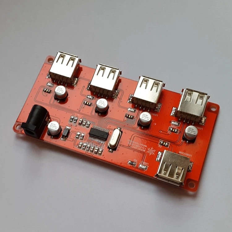 Высокоскоростной USB 2 0 концентратор переходник разветвитель от 1 до 4 портов плата