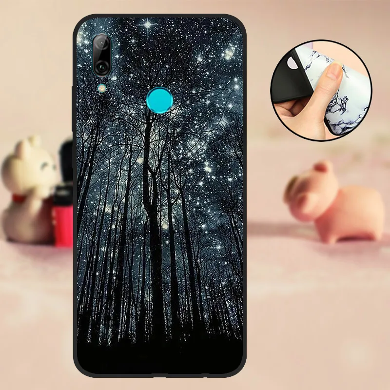 T29 P Smart Coque для huawei PSmart чехол силиконовый черный ТПУ 6," для huawei P Smart Чехол для мобильного телефона мягкий - Цвет: T29