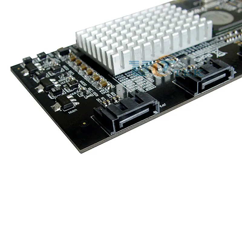 4-портовый SATA II PCI-e PCI Express Программное Обеспечение Контроллера Адаптера