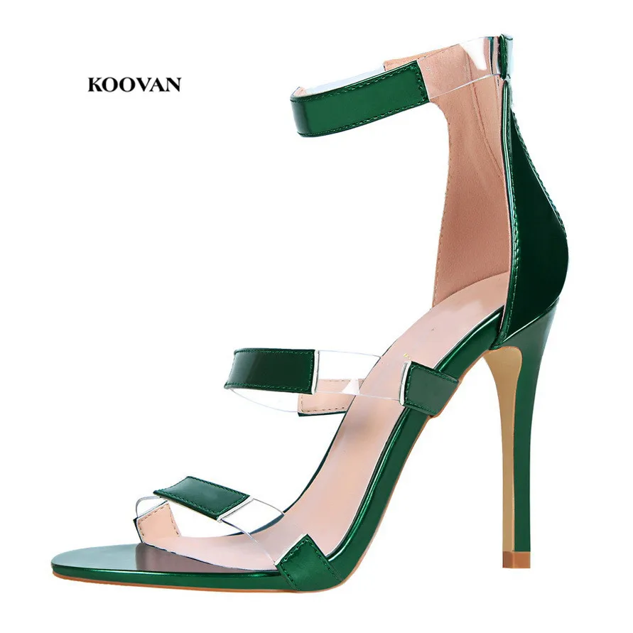 Женские босоножки Koovan туфли лодочки Roma летняя модная обувь на высоком каблуке