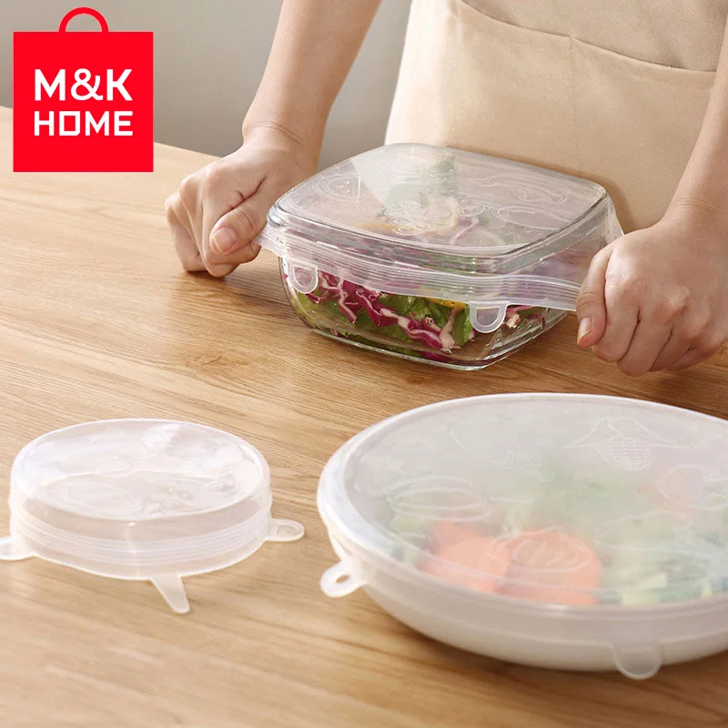 Силиконовая прилипающая пленка для пищевых продуктов общий микроволновый