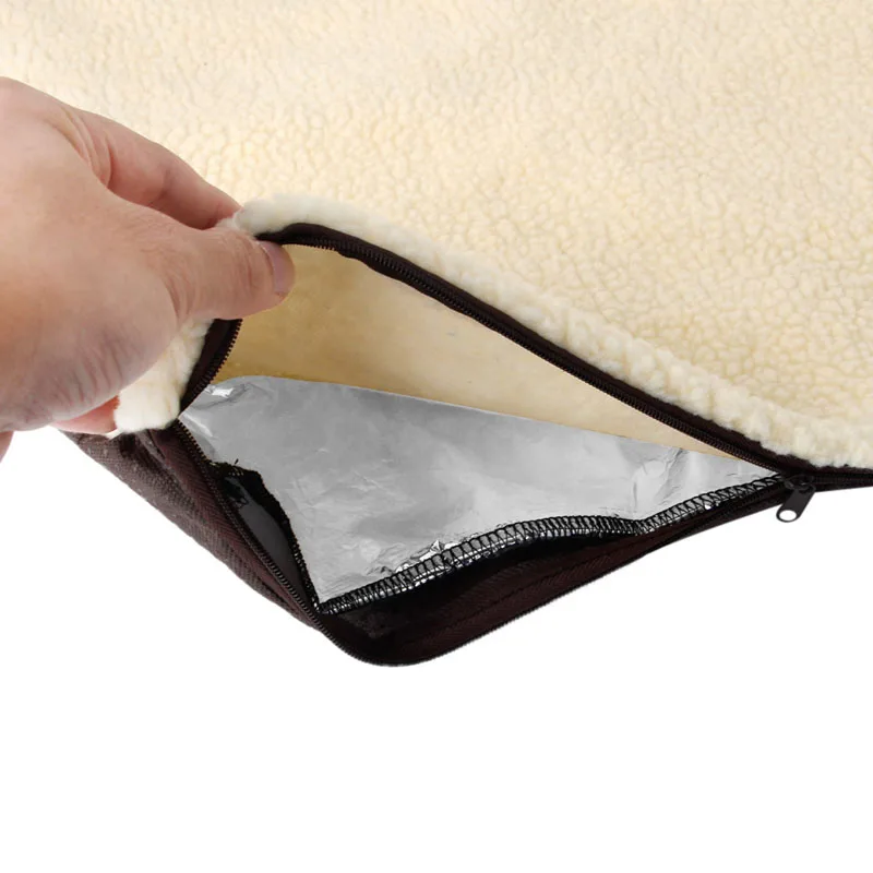 Супер мягкая САМОНАГРЕВАЮЩАЯСЯ подушка для кровати кошек и собак теплый