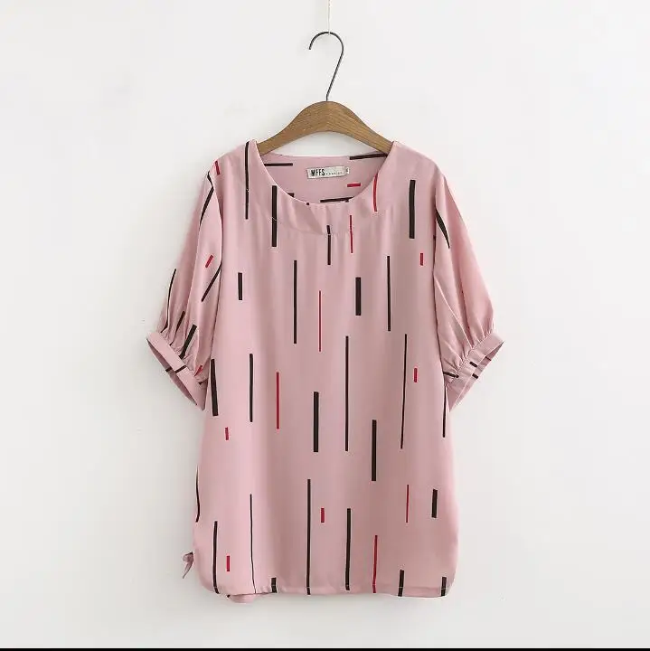 Женская блуза с коротким рукавом и бантом в желтую белую полоску|Футболки| |