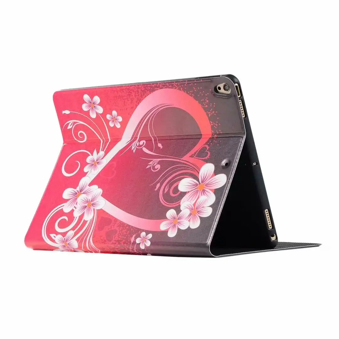 Case For iPad Pro 10.5 Air 3 Lovely Cute Painted Cover iPAD PU Leather Smart A2123 A2152 A2153 A2154 | Компьютеры и офис