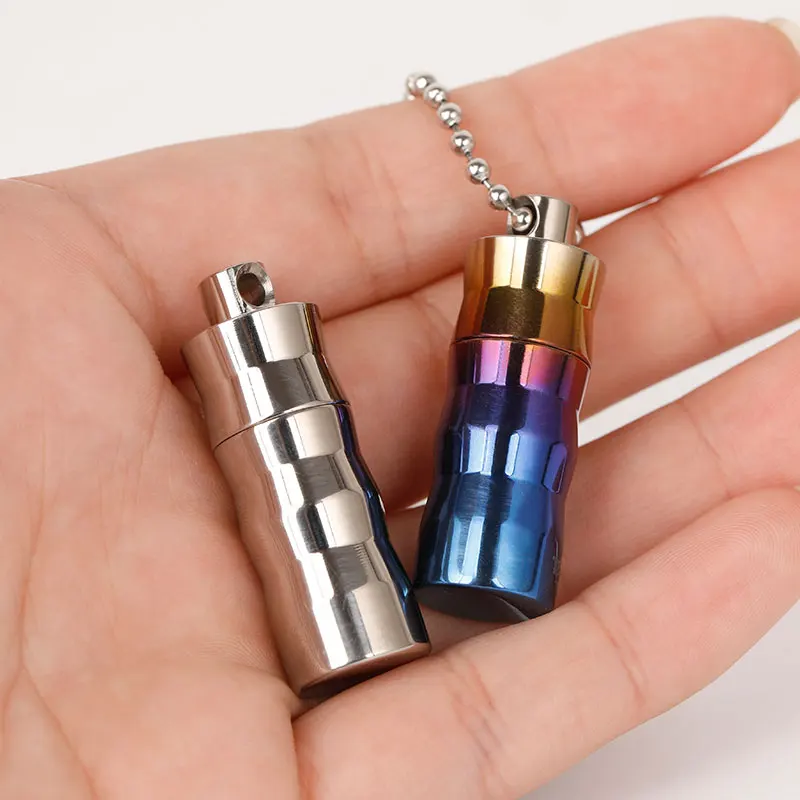 Чехол для хранения таблеток Tiartisan Mini из титана экологичный сверхлегкий