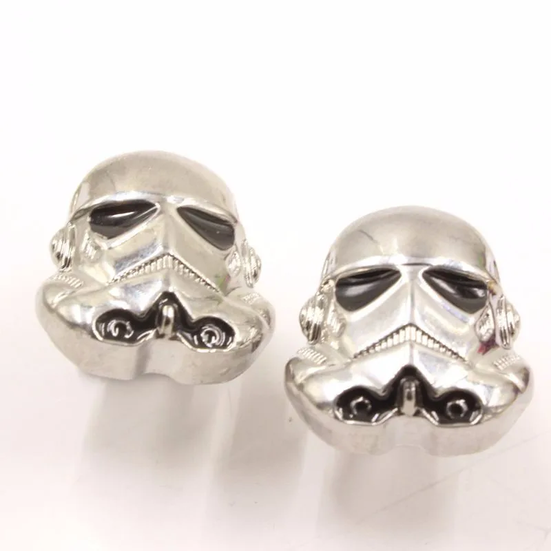 Fashion silver color Star Wars Episode VII Cuff links stormtrooper men women movie Cufflinks Jewelry wholesale | Украшения и