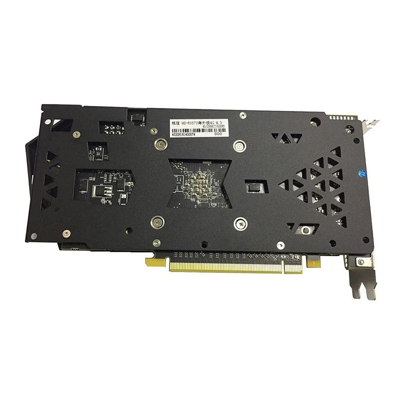 Maxsun rx570 4 ГБ видео карты 7000 мГц GDDR5 256bit HDMI + DVI * 3 DP PCI X16 0 2048 единиц 150 Вт видеокарты 8pin