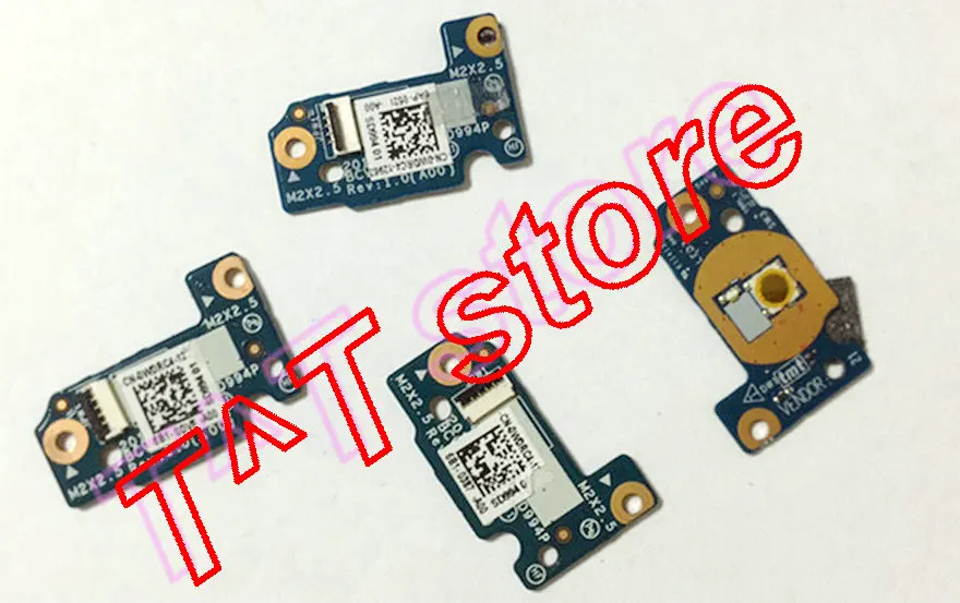 original 0WDRC4 for DELL INSPIRON 15-7000 7567 7566 Power Button Board LS-D994P WDRC4 CN-0WDRC4 test good free shipping