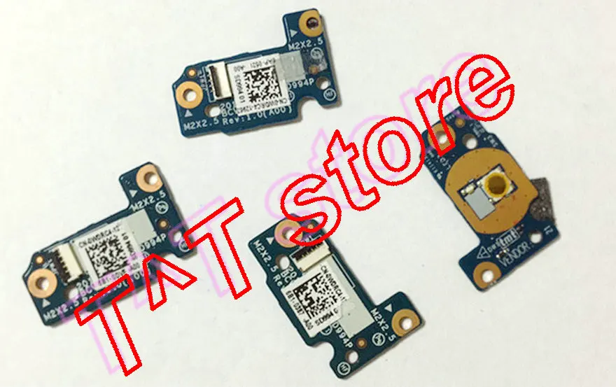 Оригинальная плата 0WDRC4 для DELL INSPIRON 15 7000 7567 7566 с кнопкой питания|Кулеры и системы