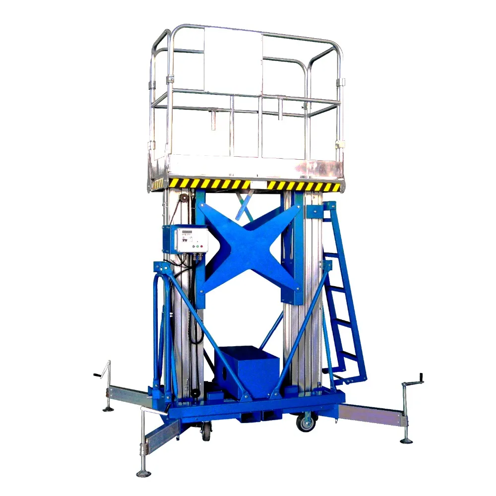 Держатель из алюминиевого сплава с лифтом мобильный двойной мачты