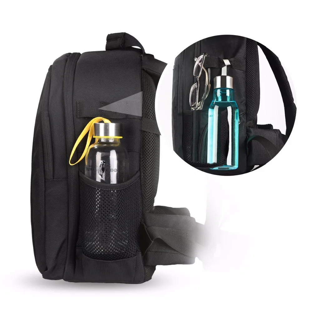 Men Woman Multifunctional Camera Backpack DSLR Bag for Laptops Tablets+ Waterproof Rain Cover Canon Nikon Accessories|dslr bag|bag forcamera backpack